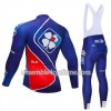 Tenue Maillot M/L + Collant à Bretelles 2018 FDJ N002